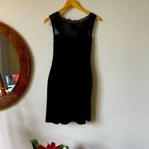 Little flirty black dress